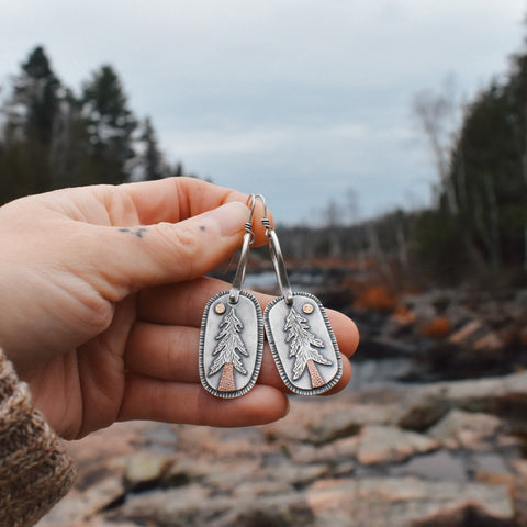 Old Soul Hinged Danglers